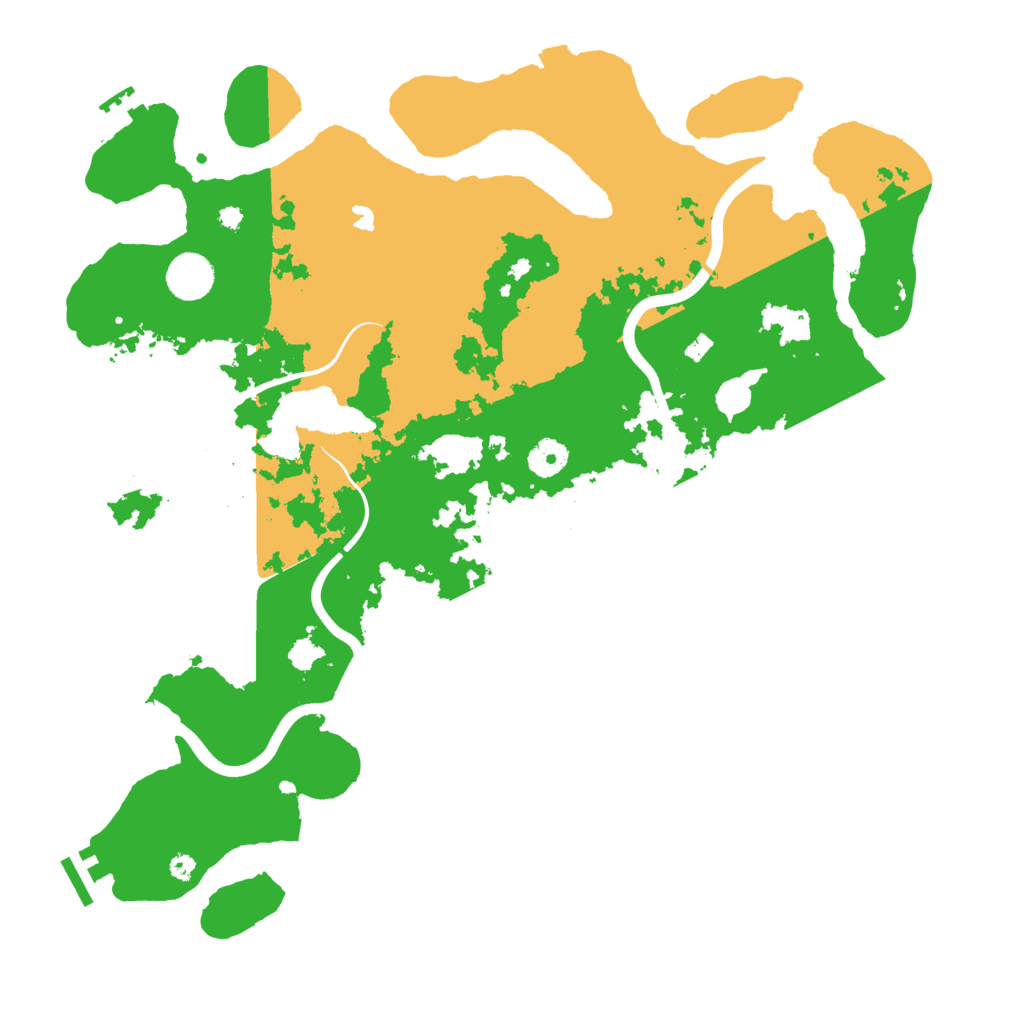 Biome Rust Map: Procedural Map, Size: 4000, Seed: 699421852