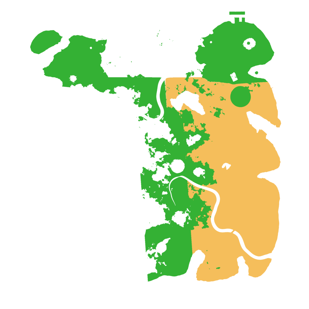 Biome Rust Map: Procedural Map, Size: 4000, Seed: 226527033