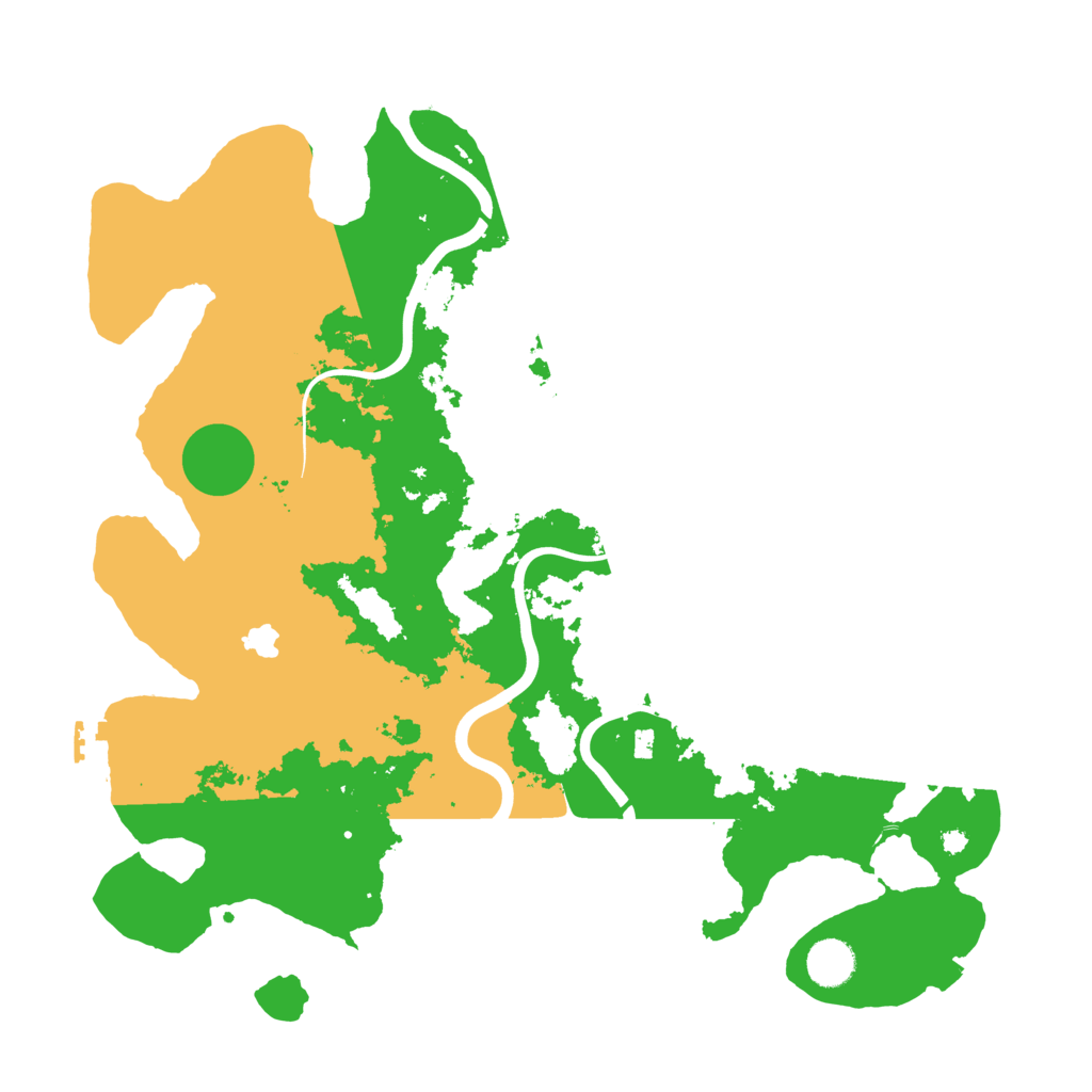 Biome Rust Map: Procedural Map, Size: 4000, Seed: 1846233394