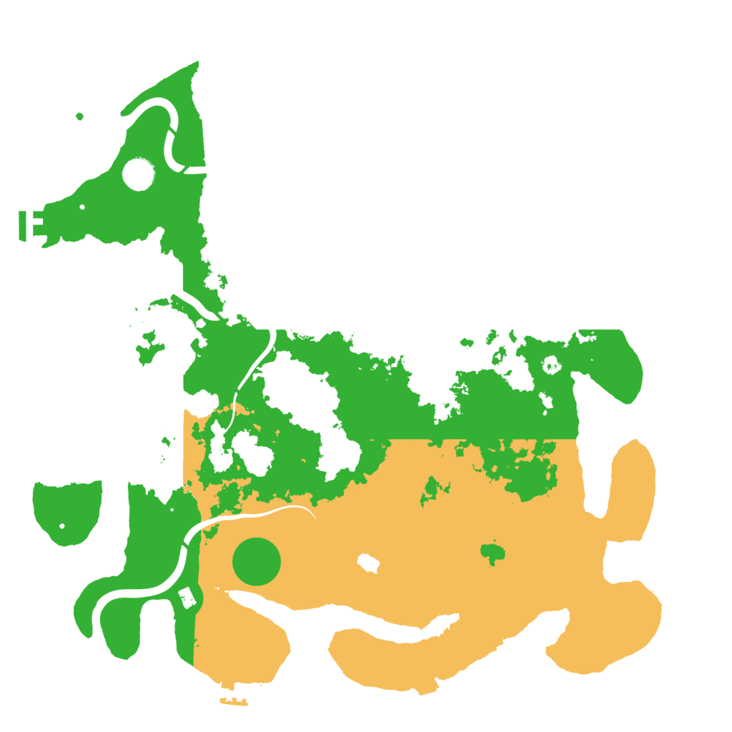 Biome Rust Map: Procedural Map, Size: 4000, Seed: 1101022473