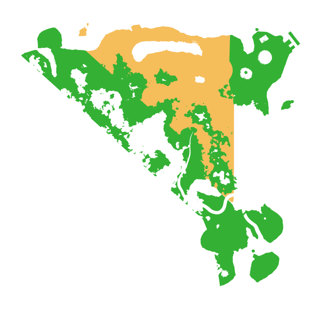 Biome Rust Map: Procedural Map, Size: 4000, Seed: 1377820095
