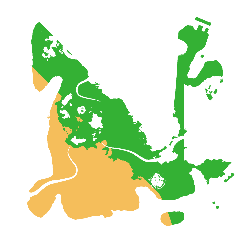 Biome Rust Map: Procedural Map, Size: 3000, Seed: 847261903