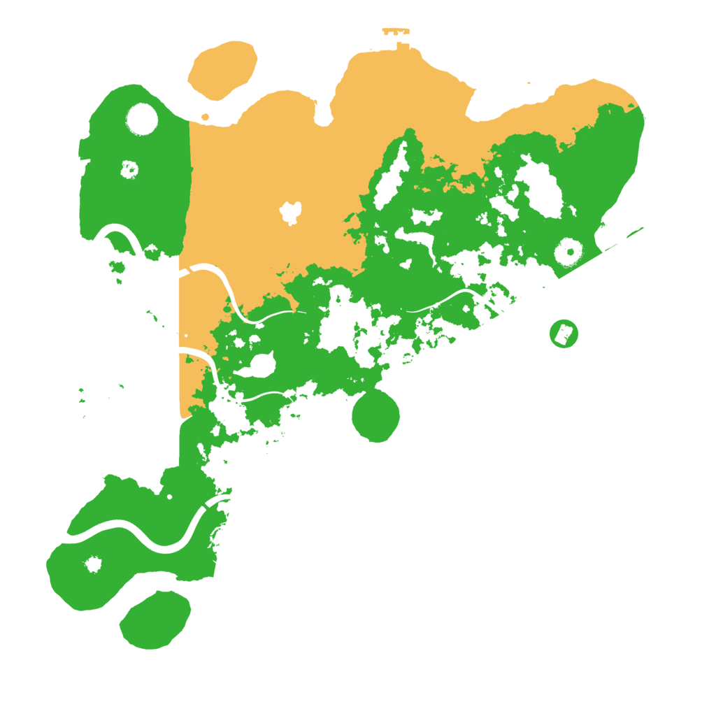 Biome Rust Map: Procedural Map, Size: 4000, Seed: 1306183040