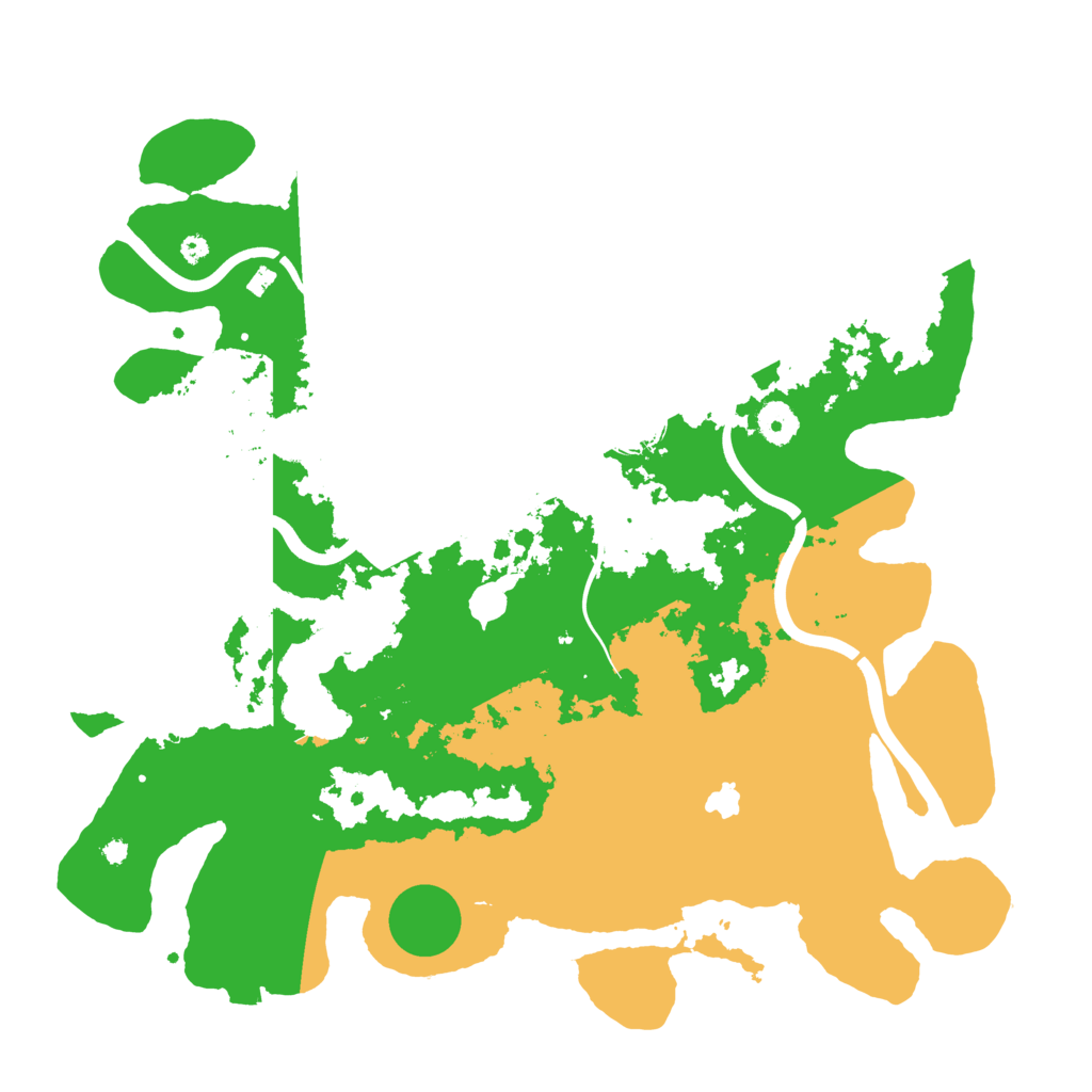 Biome Rust Map: Procedural Map, Size: 4000, Seed: 53707336