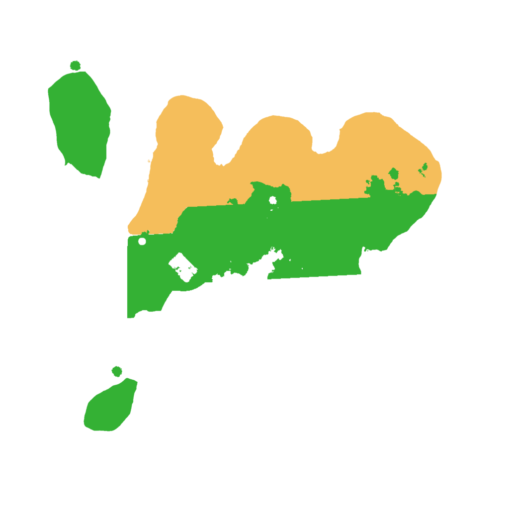 Biome Rust Map: Procedural Map, Size: 2000, Seed: 2098804643