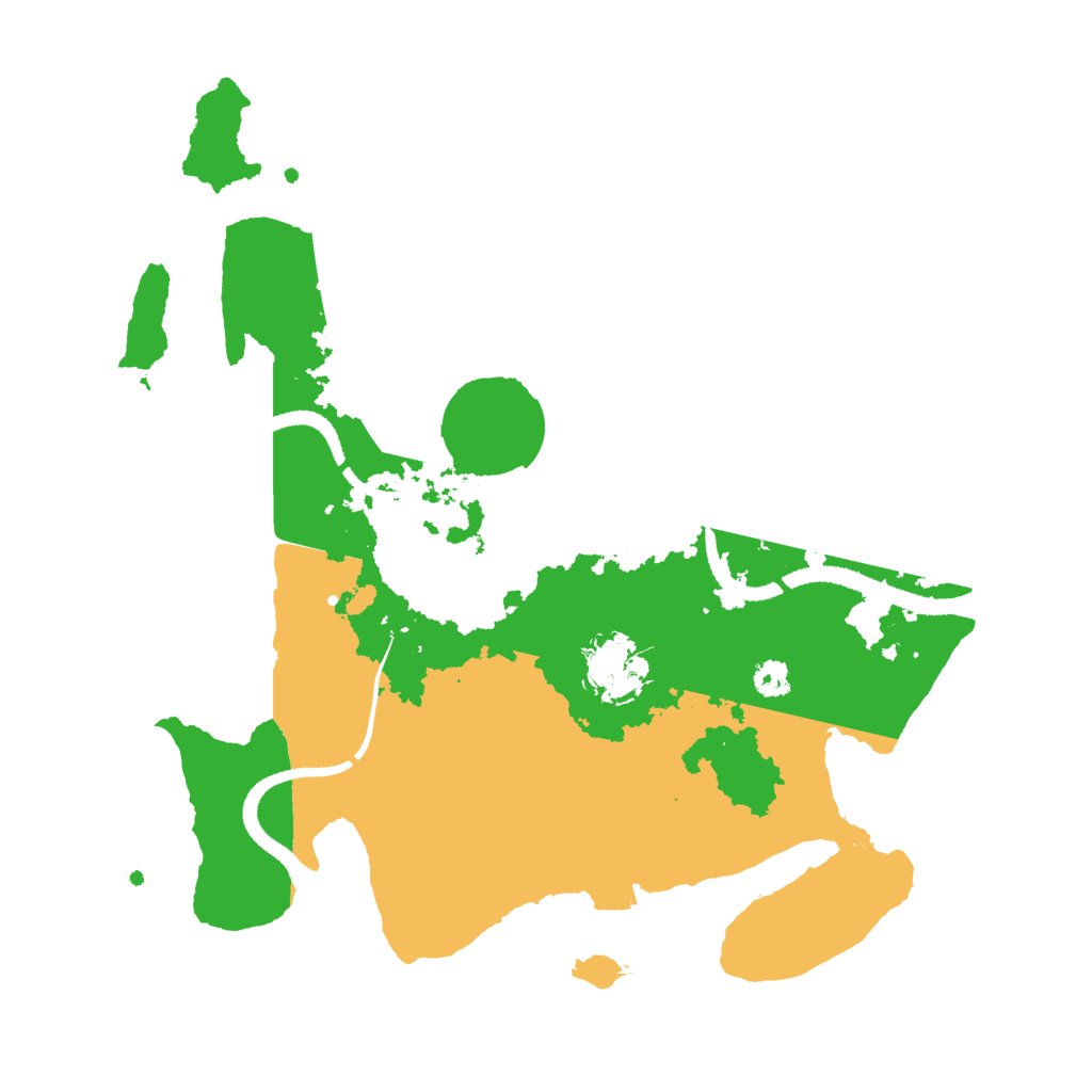 Biome Rust Map: Procedural Map, Size: 3000, Seed: 303058595