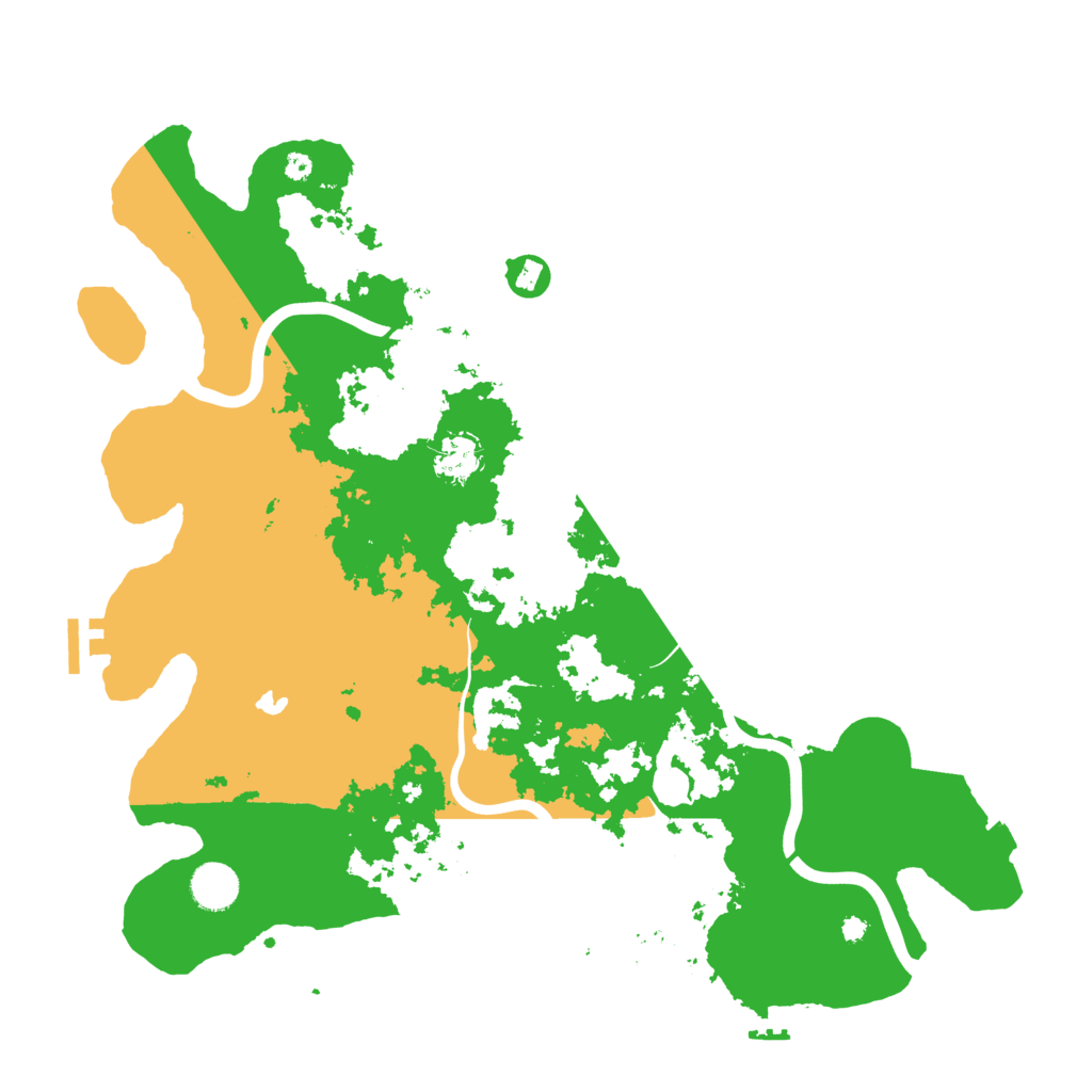 Biome Rust Map: Procedural Map, Size: 4000, Seed: 635164146
