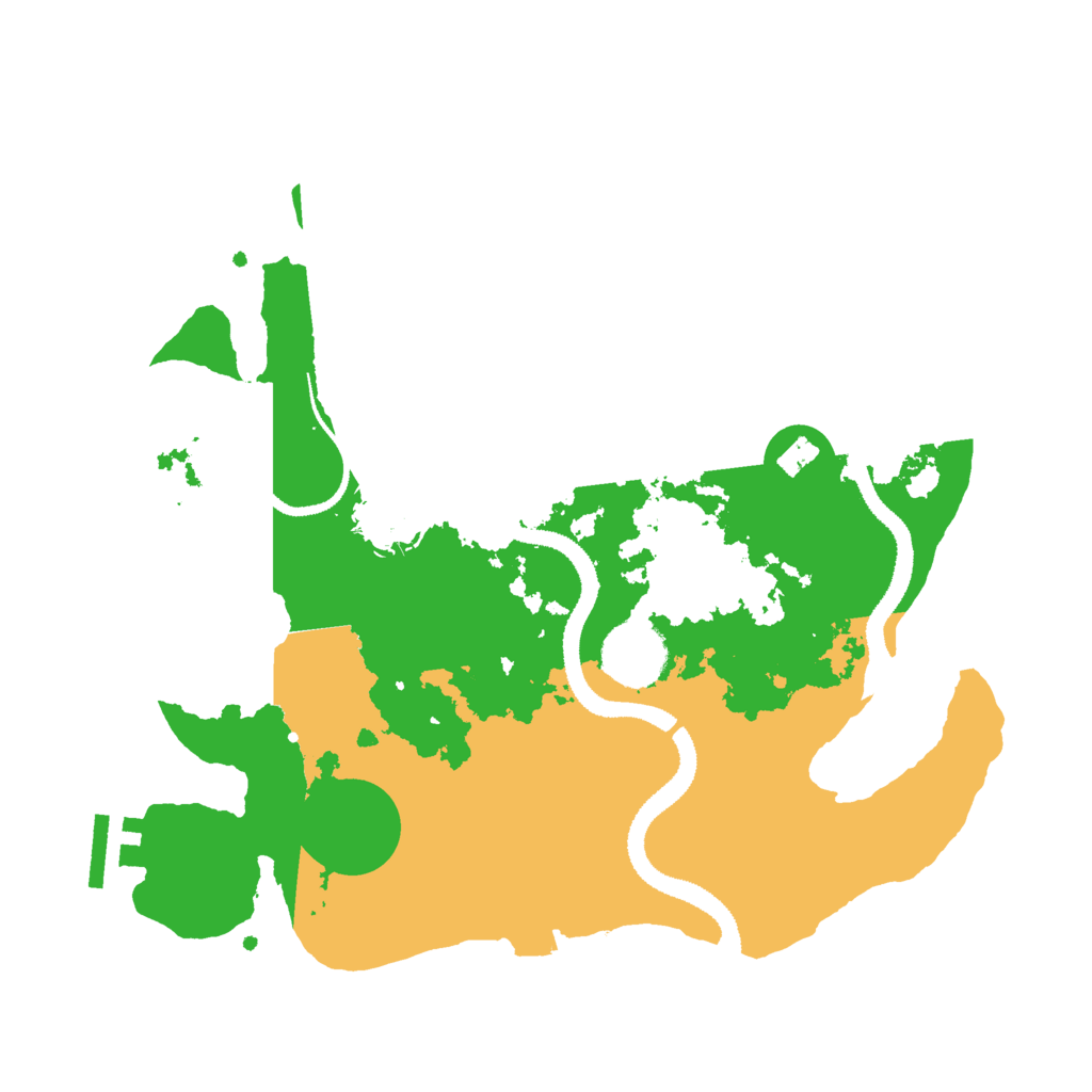 Biome Rust Map: Procedural Map, Size: 3000, Seed: 1902059795