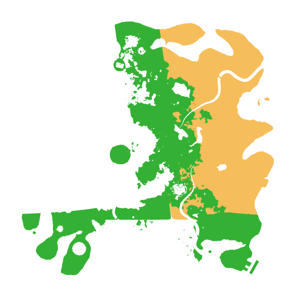Biome Rust Map: Procedural Map, Size: 4000, Seed: 1006466656