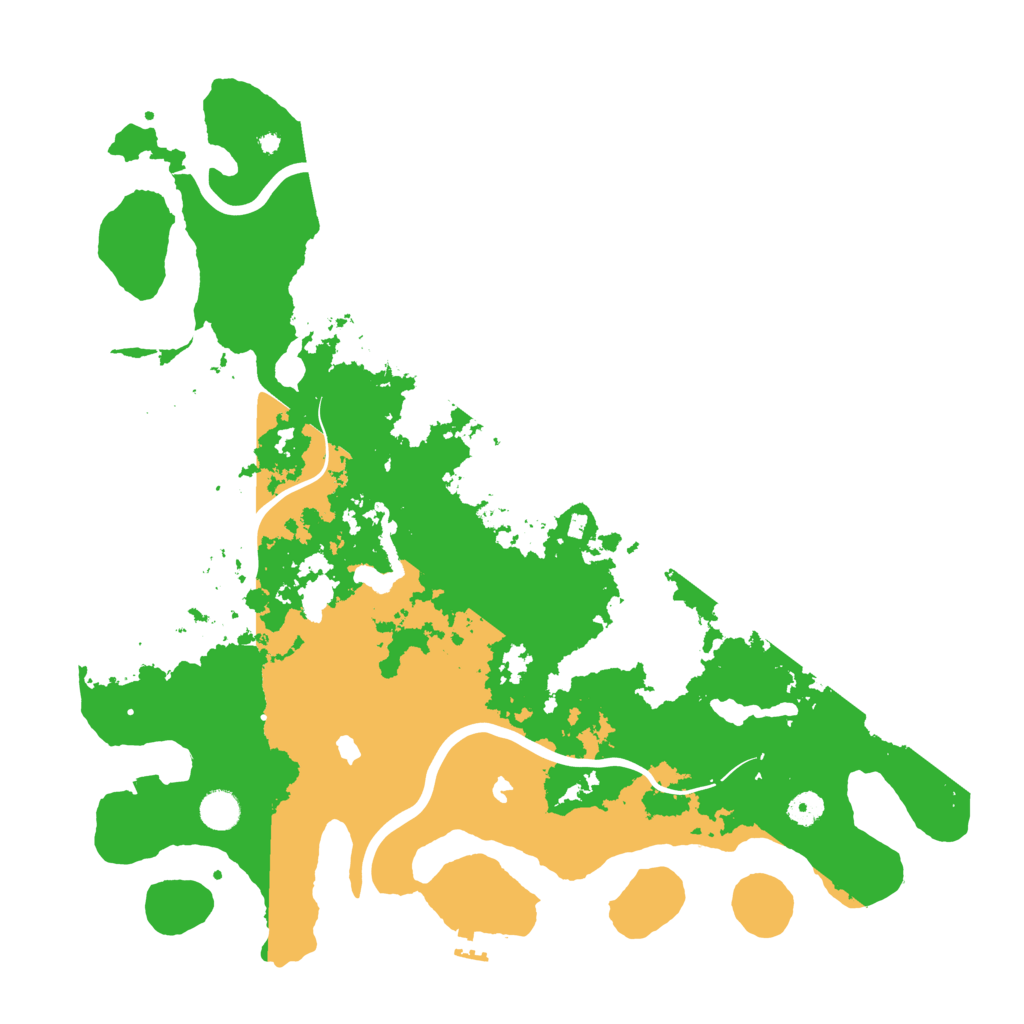 Biome Rust Map: Procedural Map, Size: 4500, Seed: 1536814774