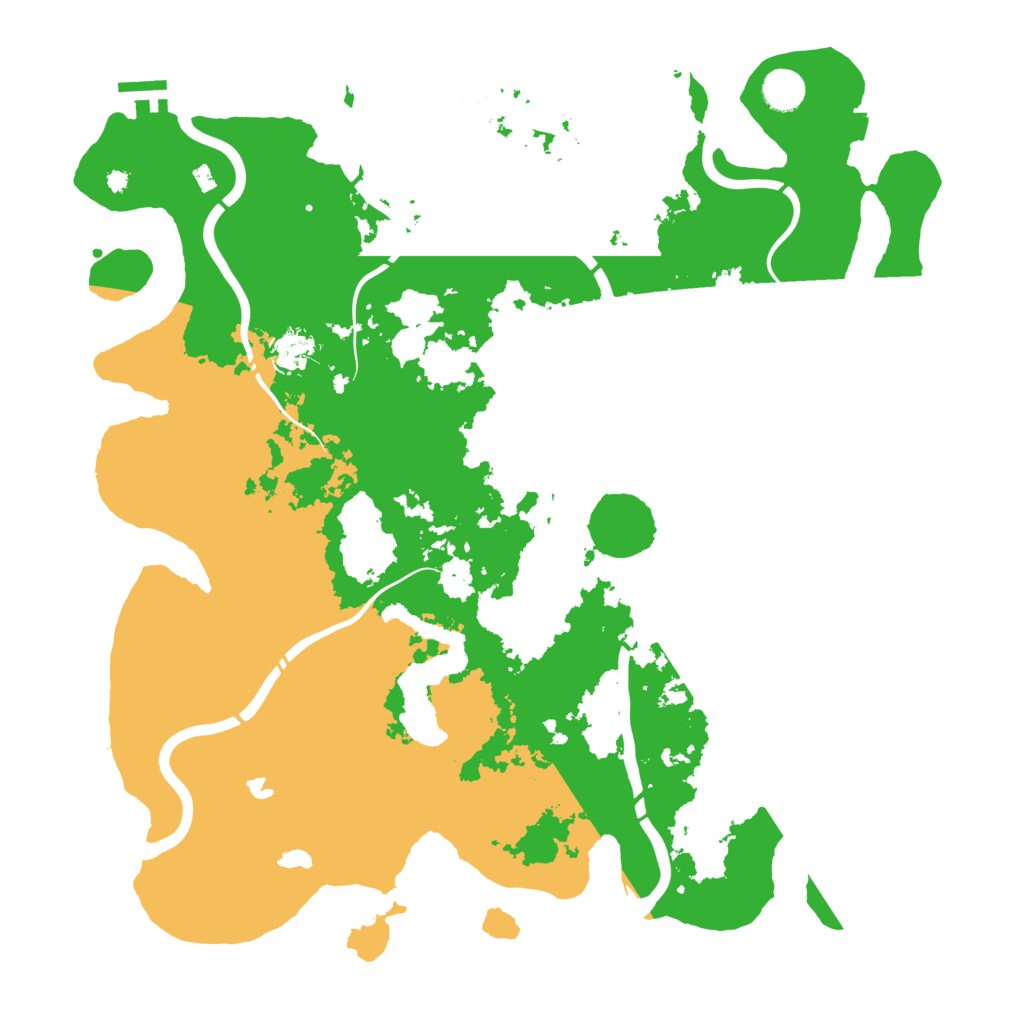 Biome Rust Map: Procedural Map, Size: 4250, Seed: 1954317303