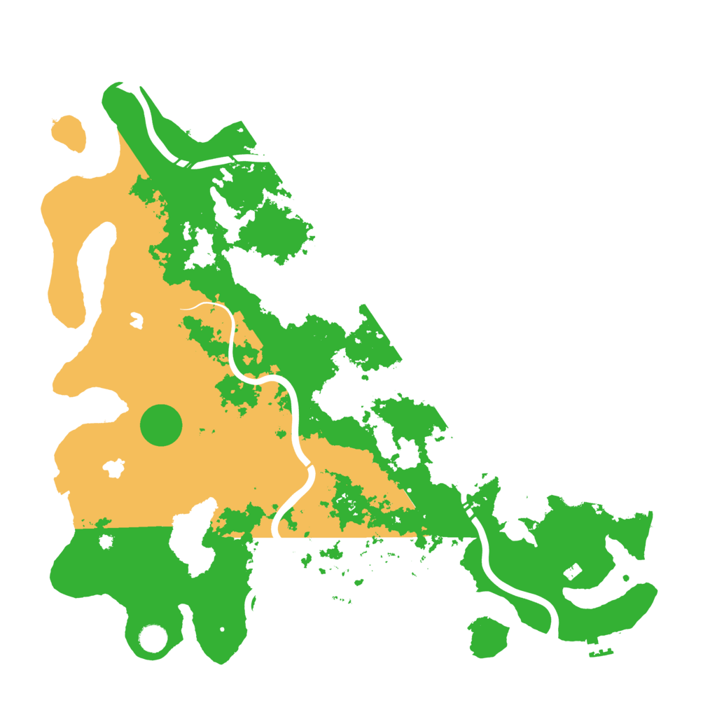 Biome Rust Map: Procedural Map, Size: 4500, Seed: 1120360647