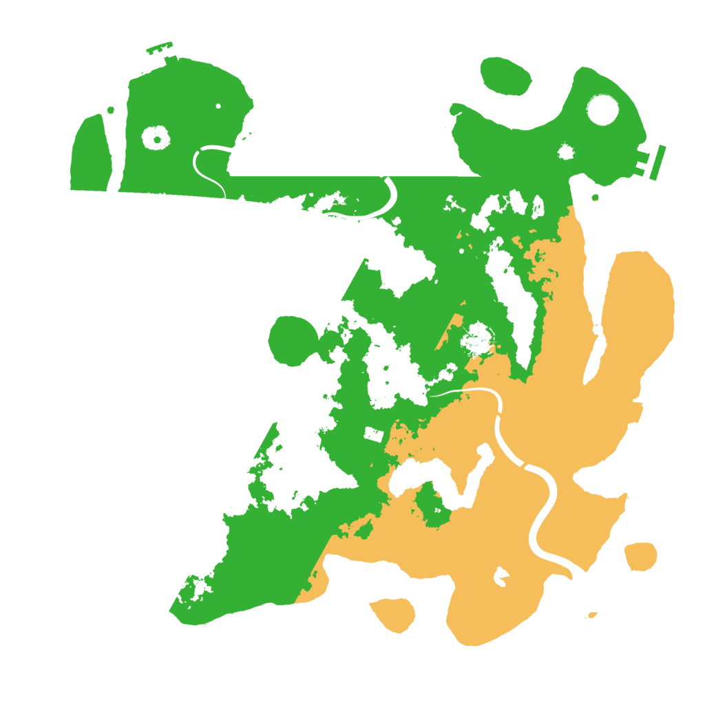 Biome Rust Map: Procedural Map, Size: 4000, Seed: 308966317