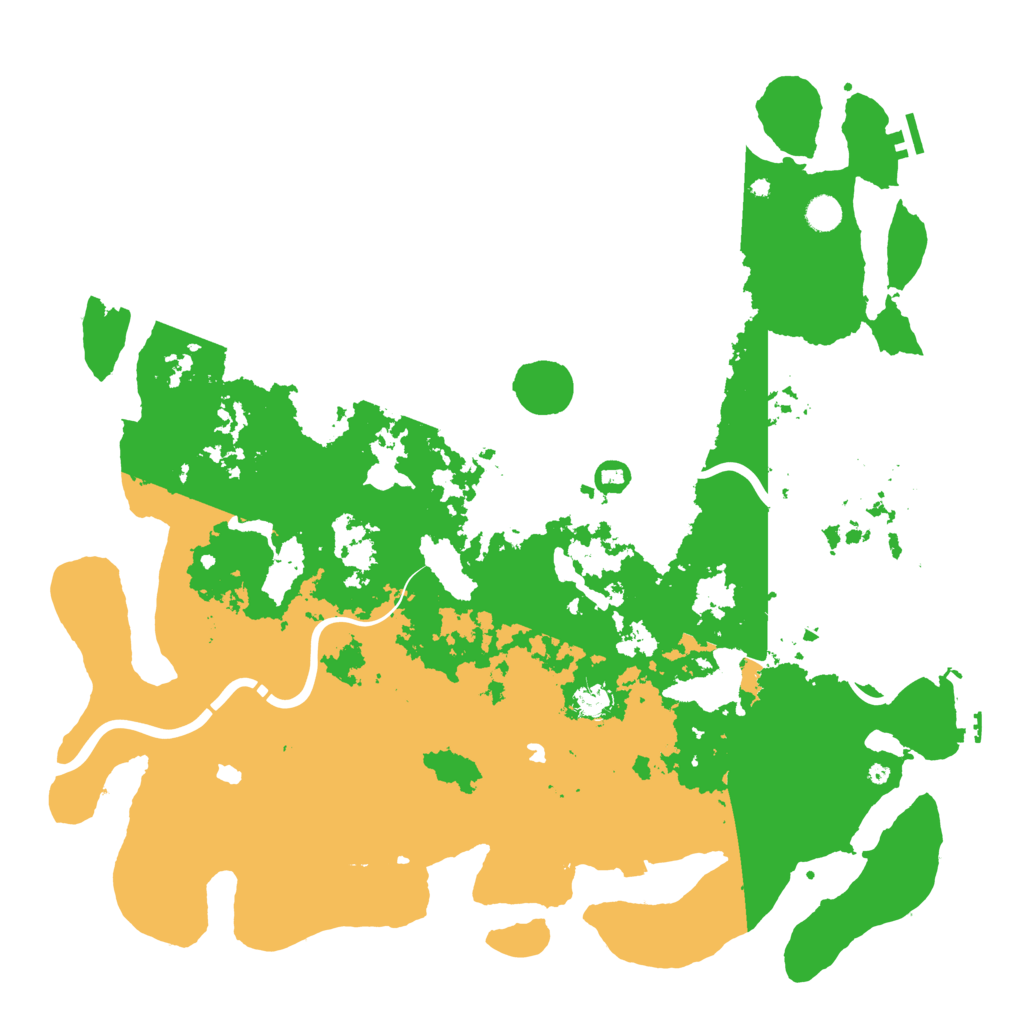 Biome Rust Map: Procedural Map, Size: 5000, Seed: 1711077374