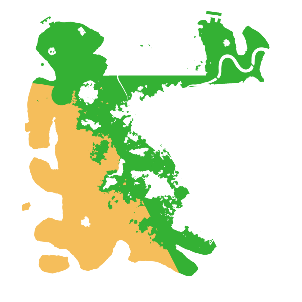 Biome Rust Map: Procedural Map, Size: 4000, Seed: 501909349