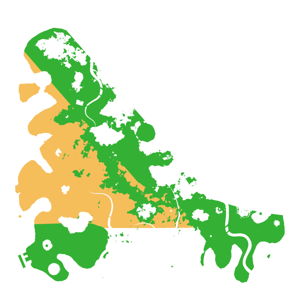 Biome Rust Map: Procedural Map, Size: 4500, Seed: 1357737934