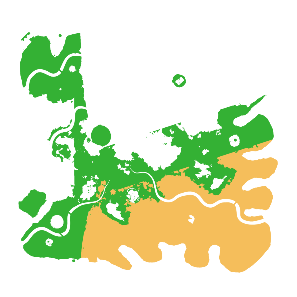 Biome Rust Map: Procedural Map, Size: 4000, Seed: 851218