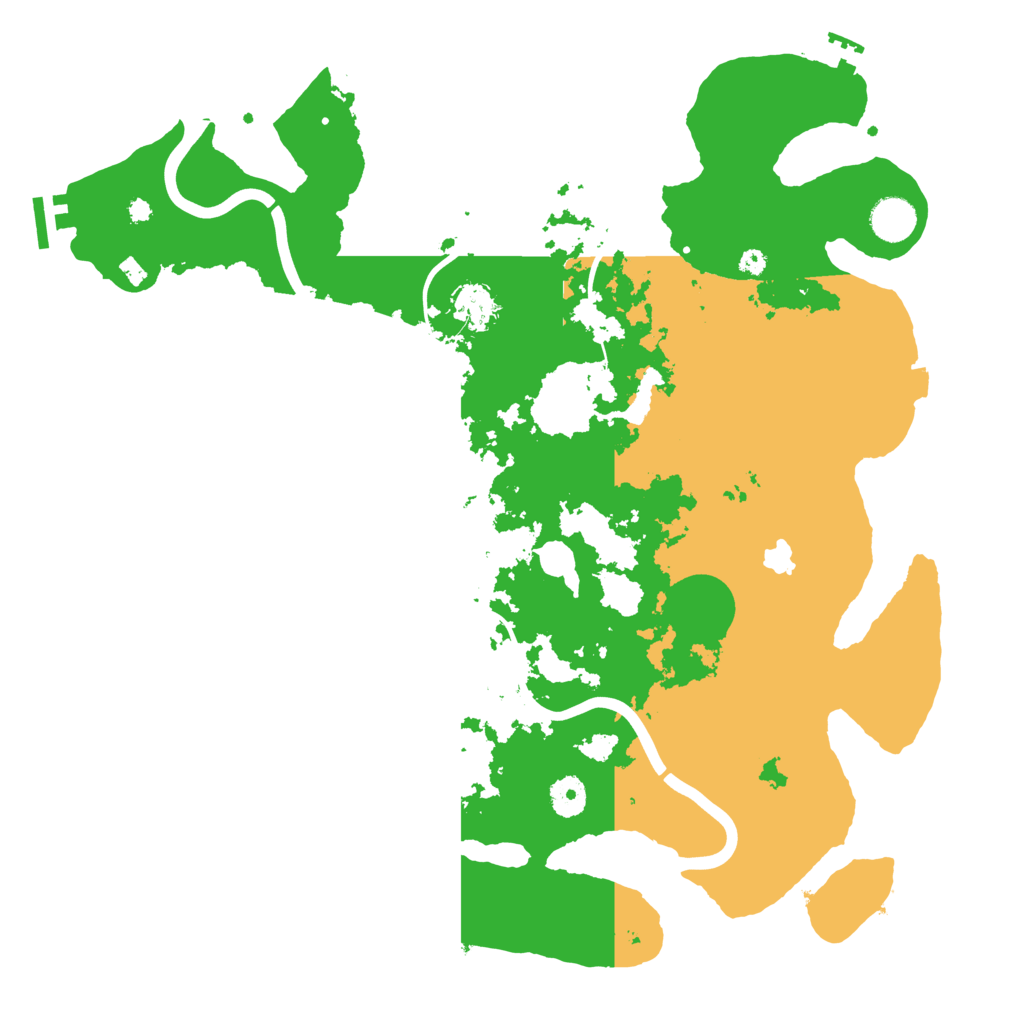 Biome Rust Map: Procedural Map, Size: 4000, Seed: 1646675