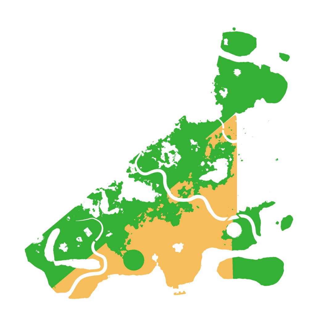 Biome Rust Map: Procedural Map, Size: 4000, Seed: 1998723133