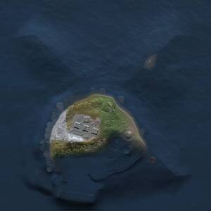 Thumbnail Rust Map: Procedural Map, Size: 1250, Seed: 1871675203, 3 Monuments