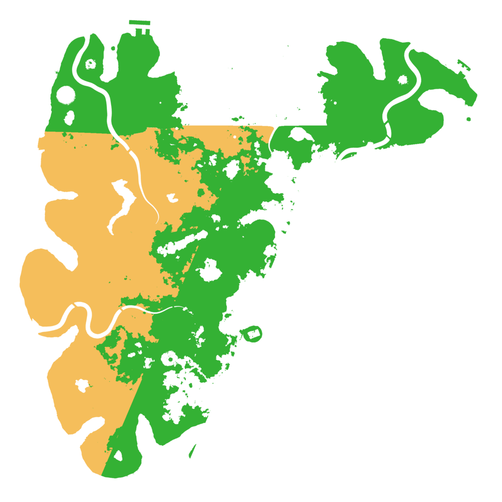 Biome Rust Map: Procedural Map, Size: 4800, Seed: 1377631871