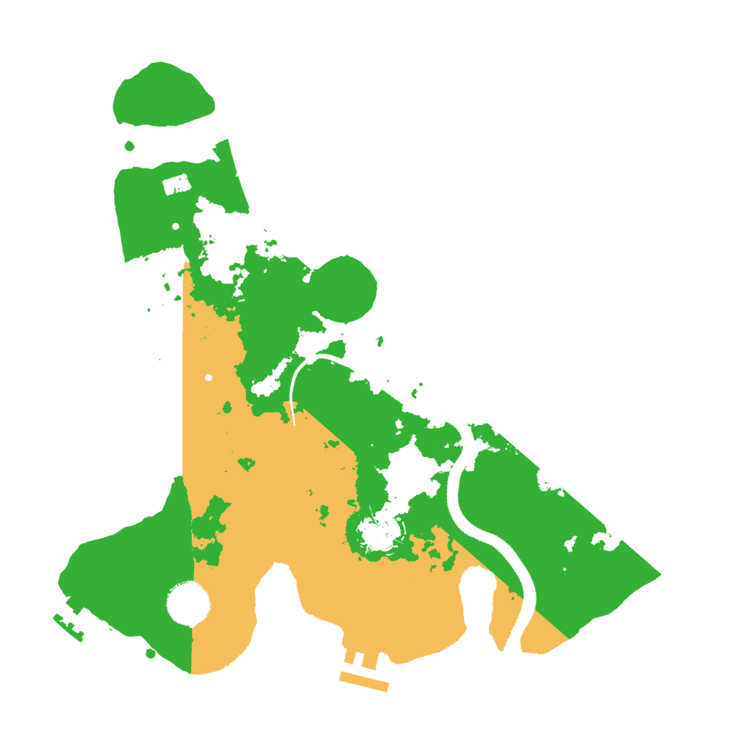 Biome Rust Map: Procedural Map, Size: 3000, Seed: 1976146780