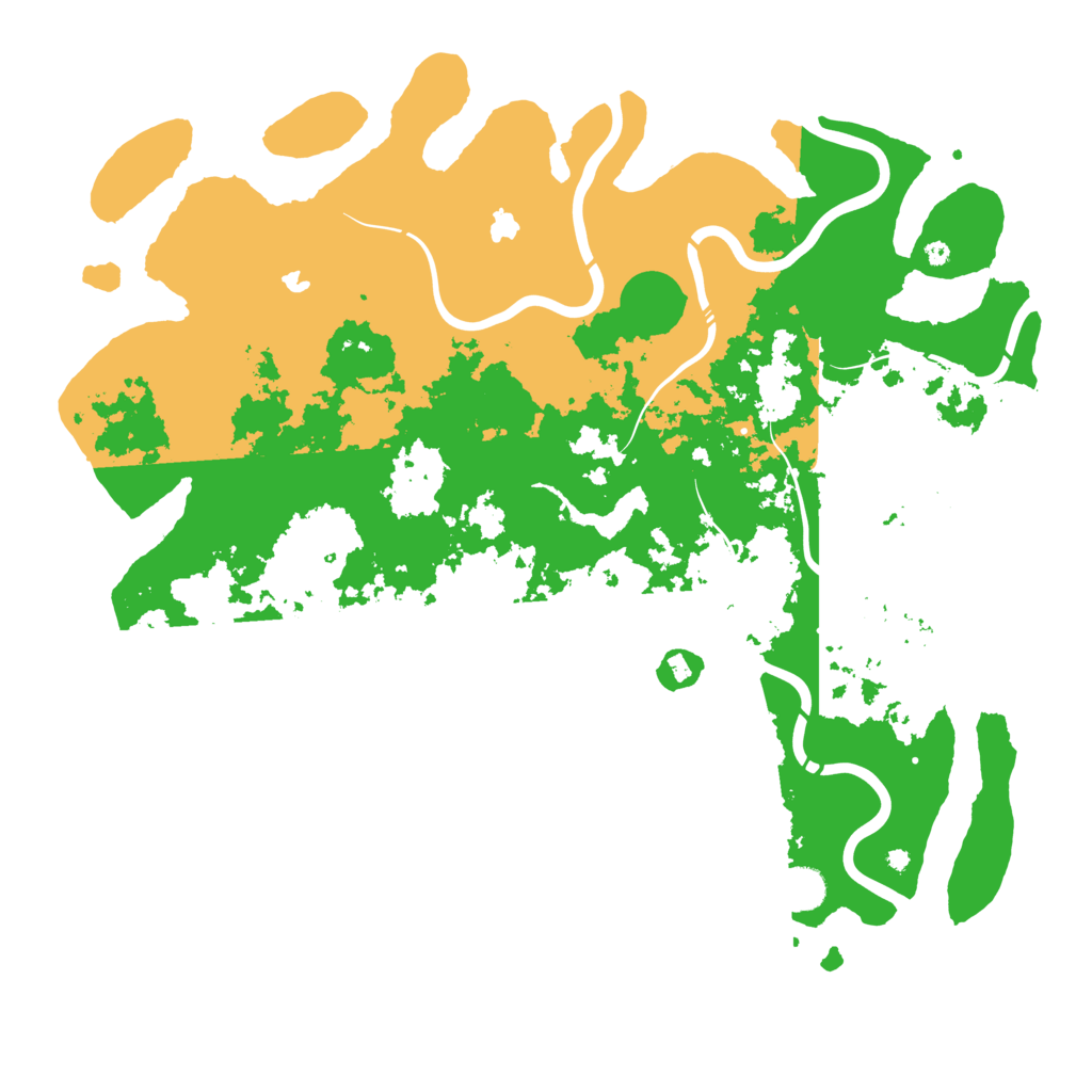 Biome Rust Map: Procedural Map, Size: 4500, Seed: 1323668