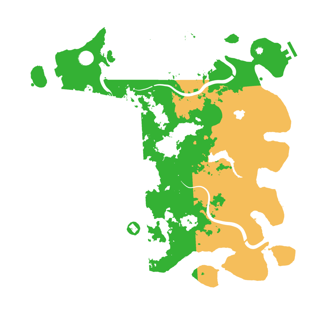 Biome Rust Map: Procedural Map, Size: 4000, Seed: 109728120