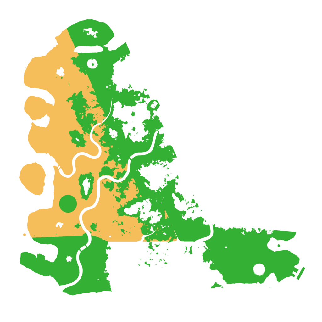 Biome Rust Map: Procedural Map, Size: 4800, Seed: 1641026009