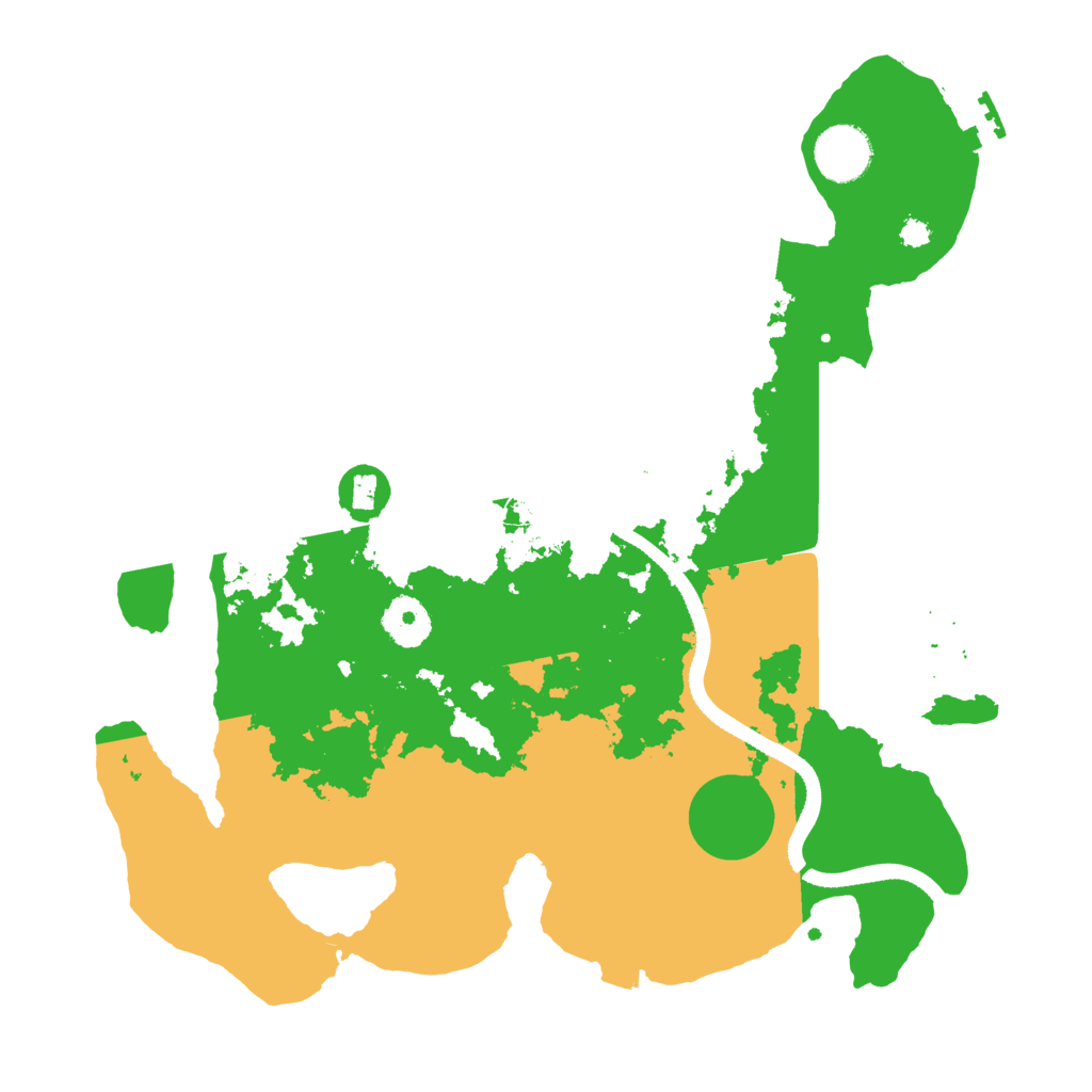 Biome Rust Map: Procedural Map, Size: 3380, Seed: 827856