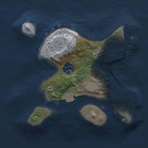 Thumbnail Rust Map: Procedural Map, Size: 2000, Seed: 1060356379, 6 Monuments