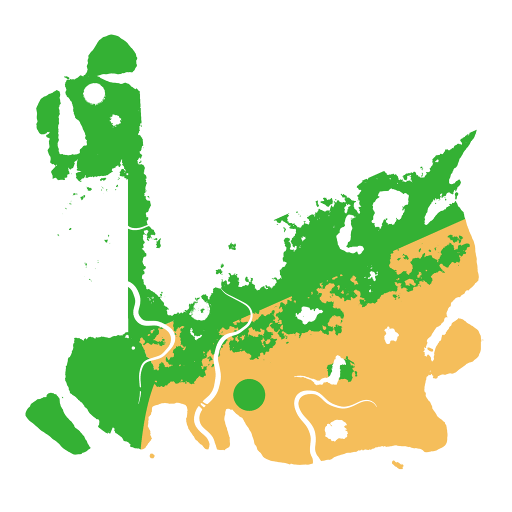 Biome Rust Map: Procedural Map, Size: 4250, Seed: 1950007176