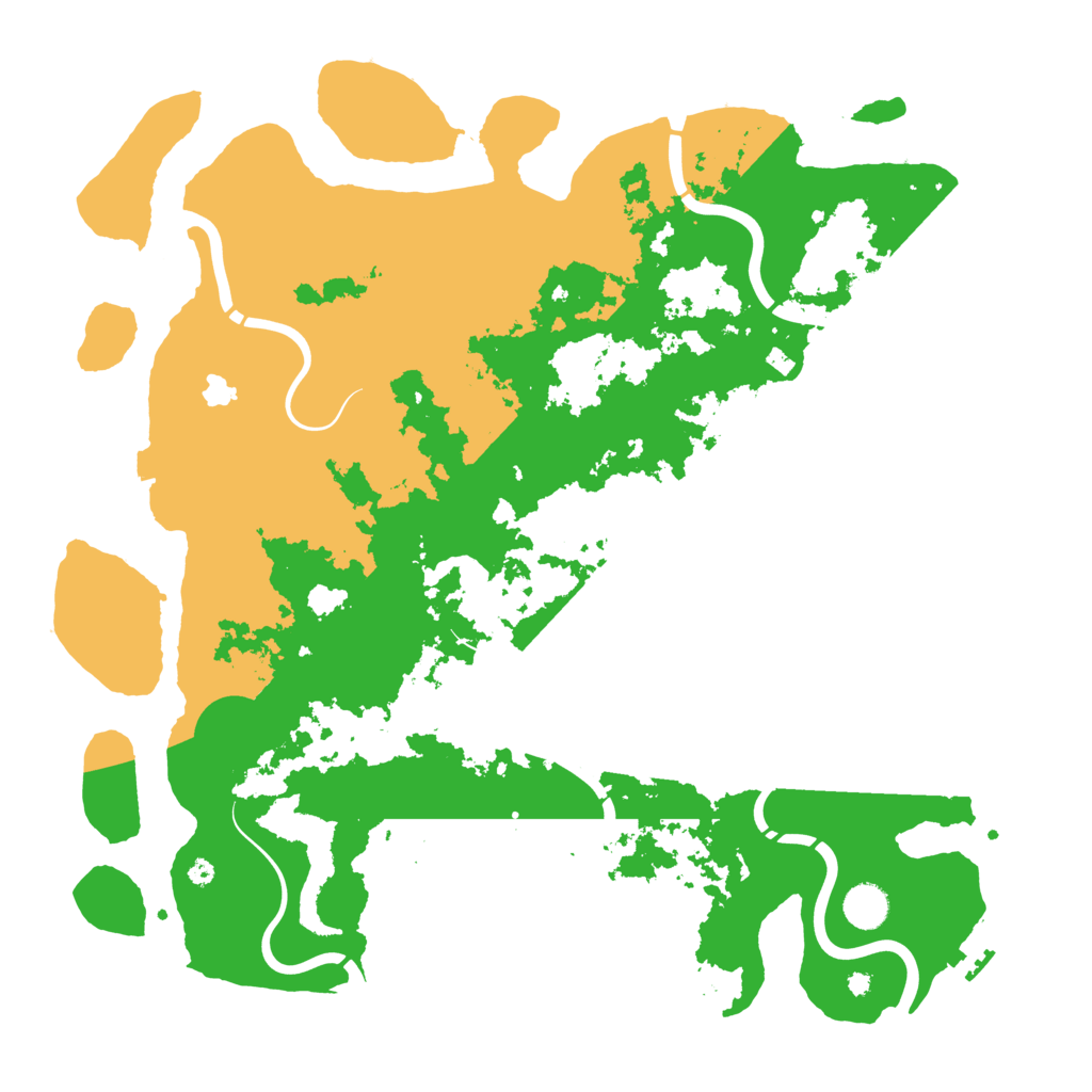 Biome Rust Map: Procedural Map, Size: 4250, Seed: 503353855