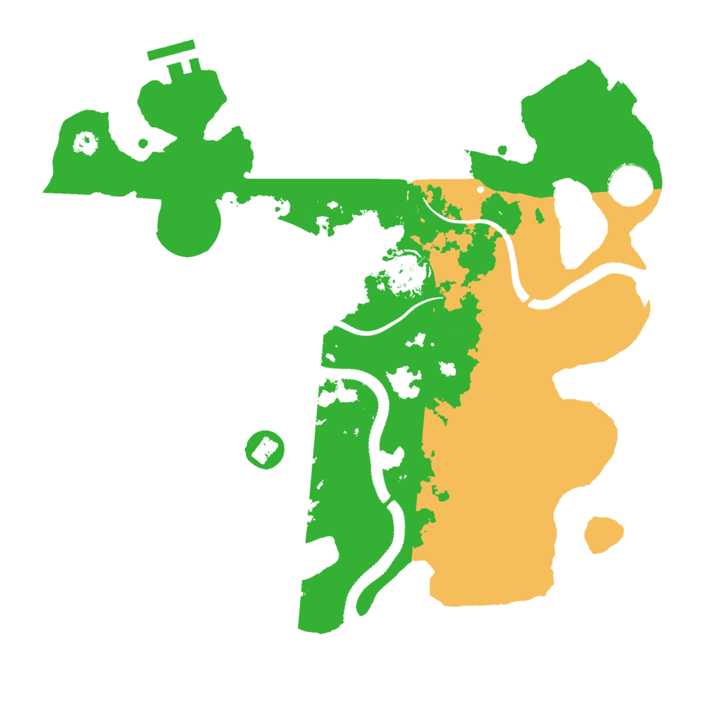 Biome Rust Map: Procedural Map, Size: 3000, Seed: 573744033