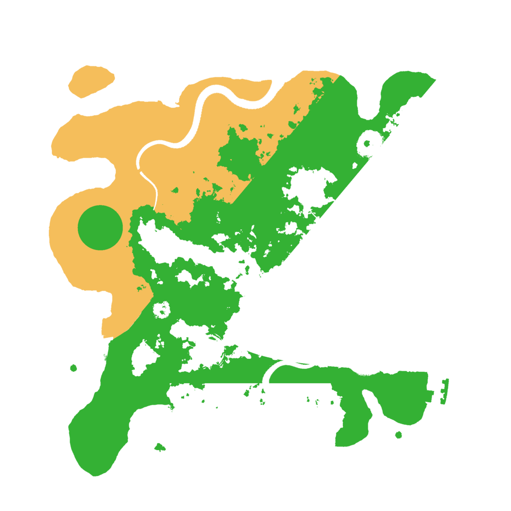 Biome Rust Map: Procedural Map, Size: 3000, Seed: 783568616