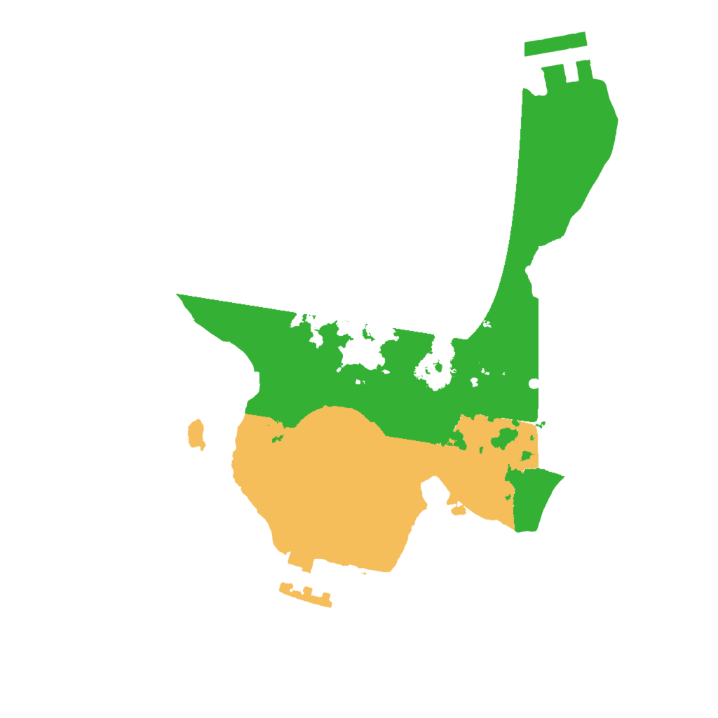 Biome Rust Map: Procedural Map, Size: 2000, Seed: 1039453359