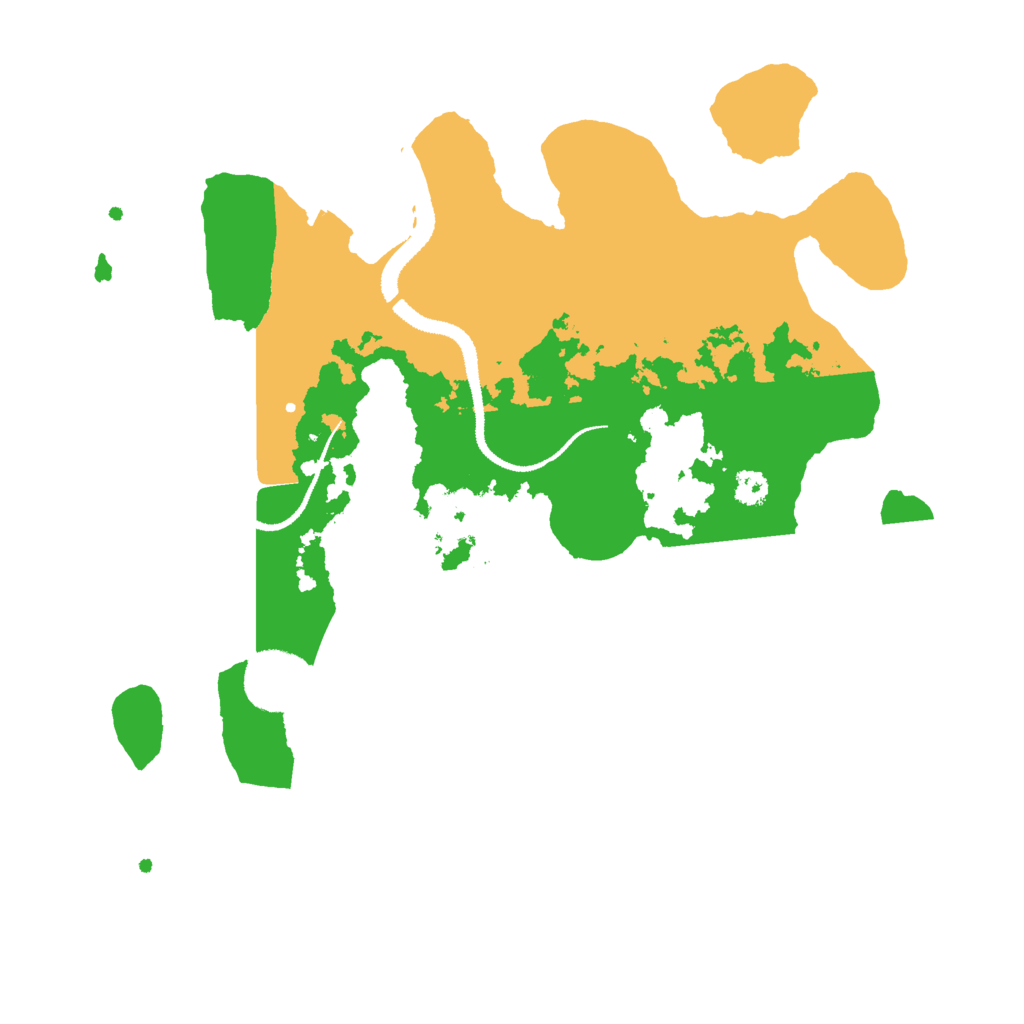 Biome Rust Map: Procedural Map, Size: 3000, Seed: 67890