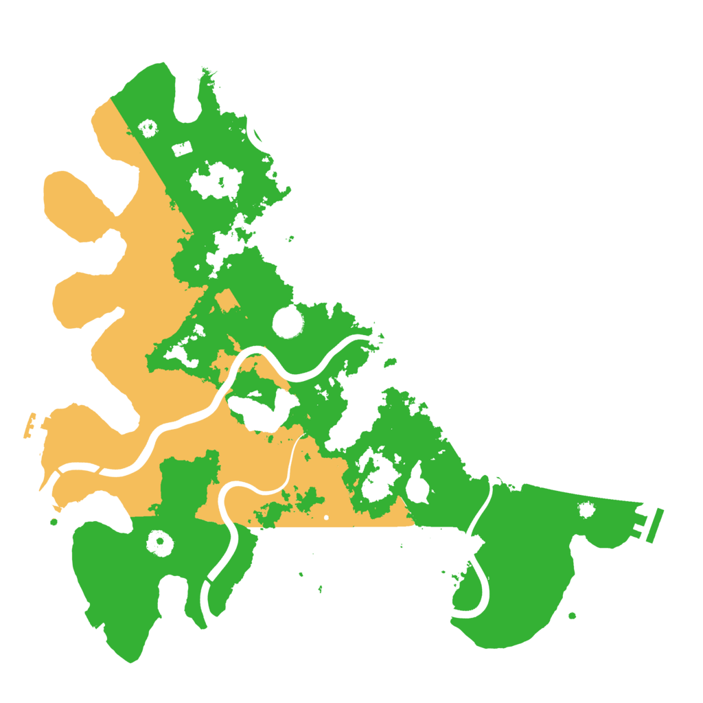 Biome Rust Map: Procedural Map, Size: 4000, Seed: 2102857603