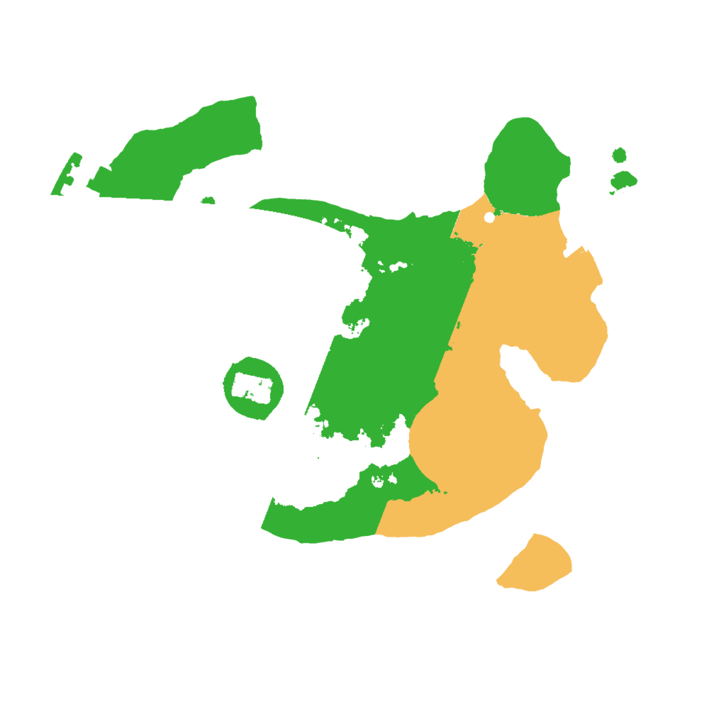 Biome Rust Map: Procedural Map, Size: 2000, Seed: 1336777459