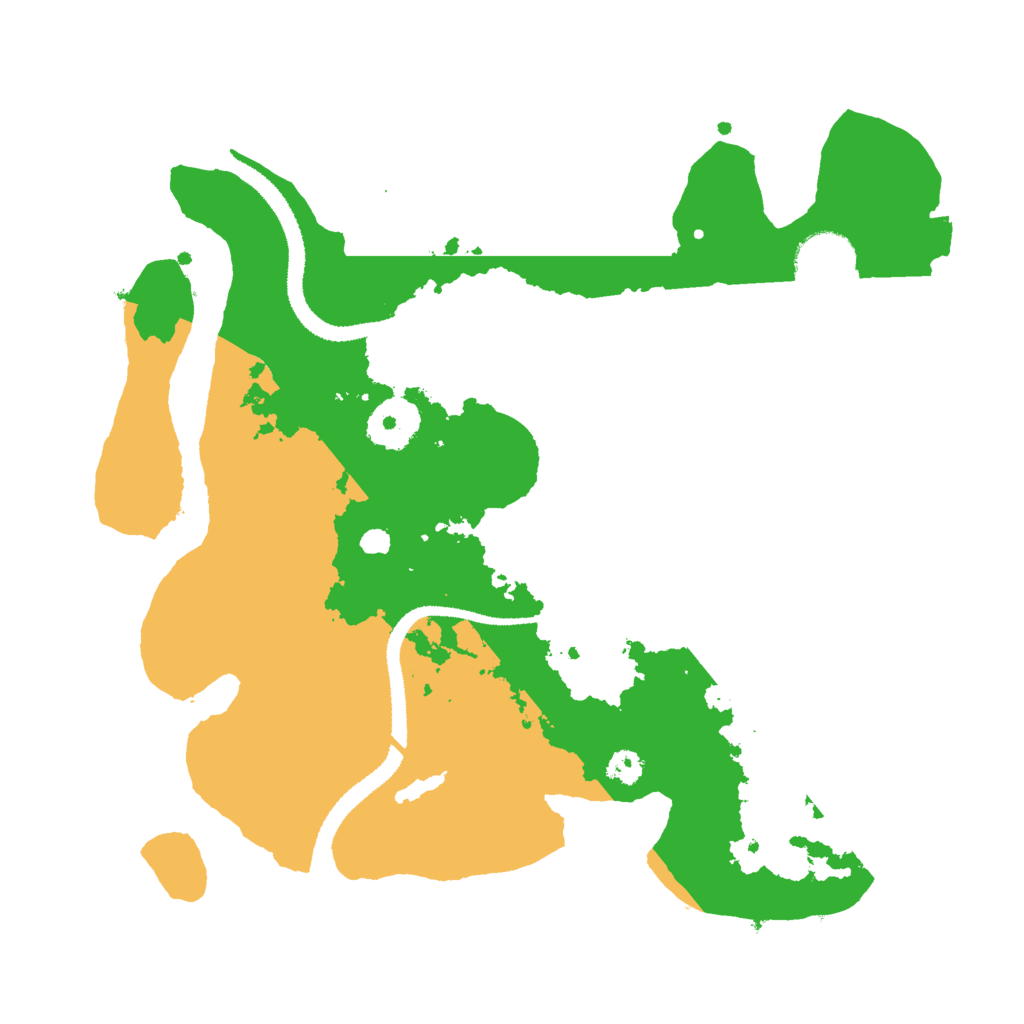 Biome Rust Map: Procedural Map, Size: 3000, Seed: 202724987