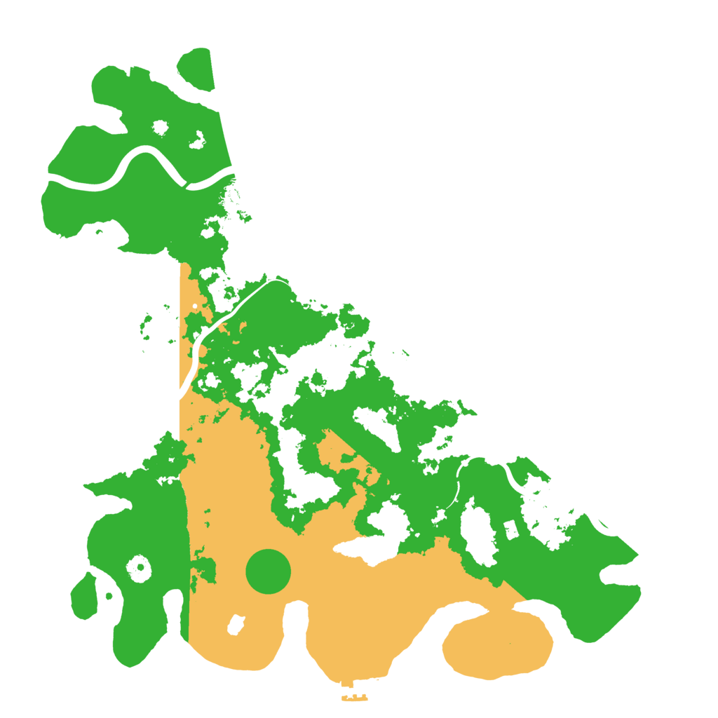 Biome Rust Map: Procedural Map, Size: 4200, Seed: 30072025