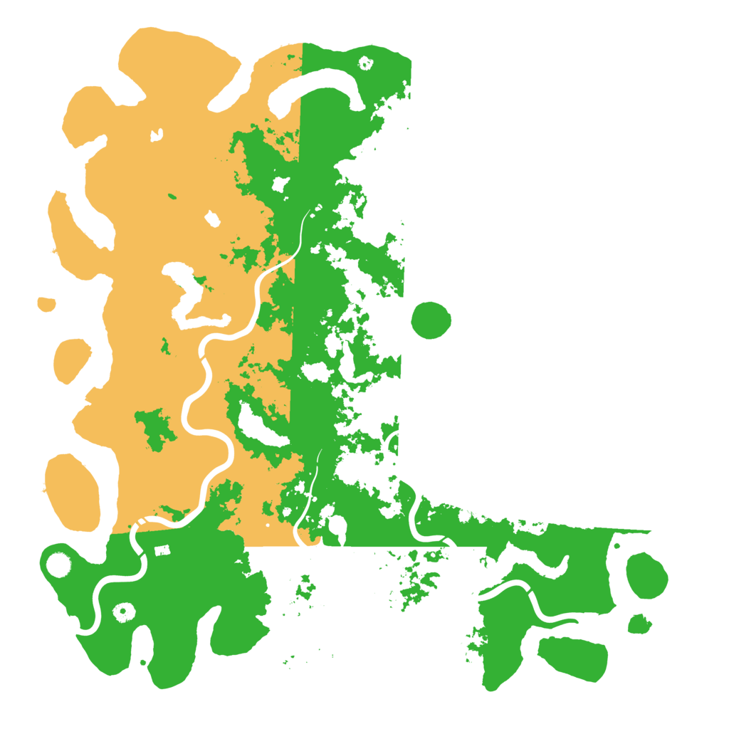 Biome Rust Map: Procedural Map, Size: 5208, Seed: 1775394896