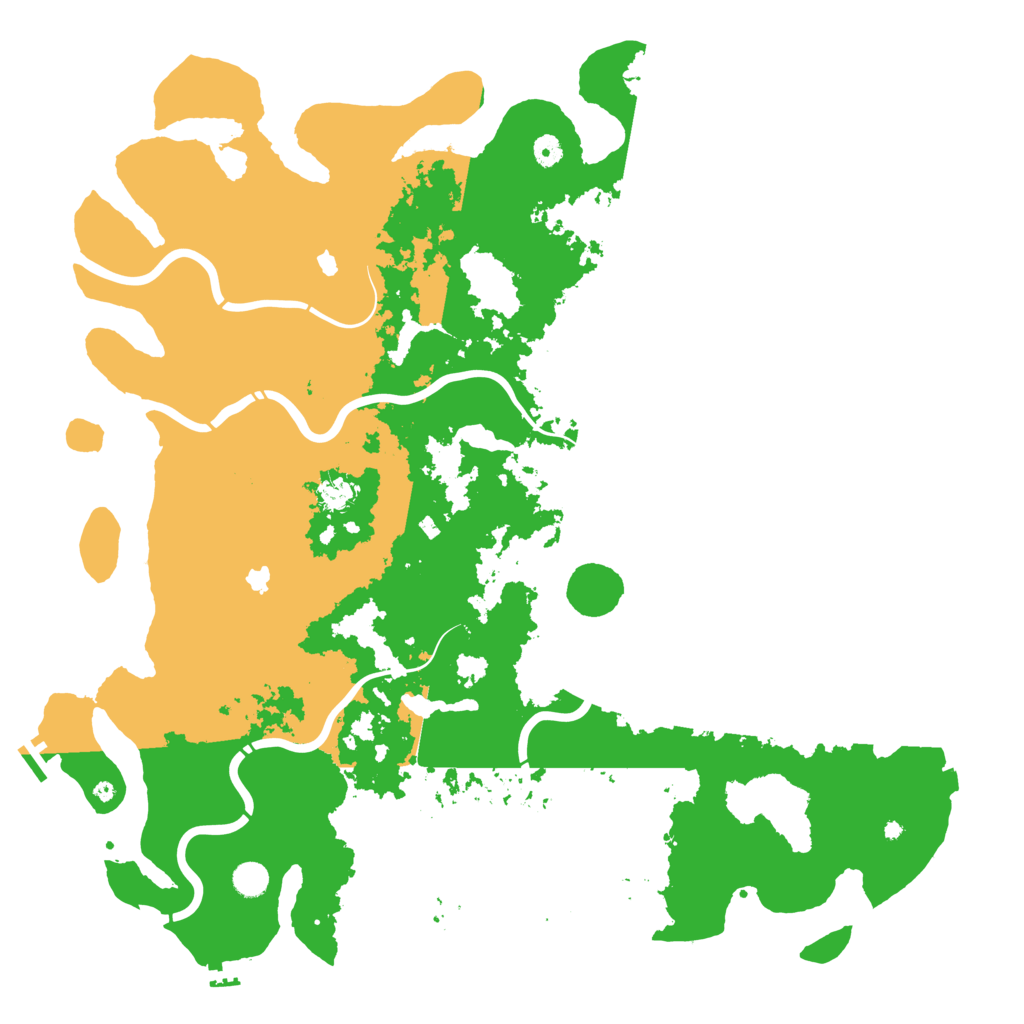 Biome Rust Map: Procedural Map, Size: 5100, Seed: 1654614396