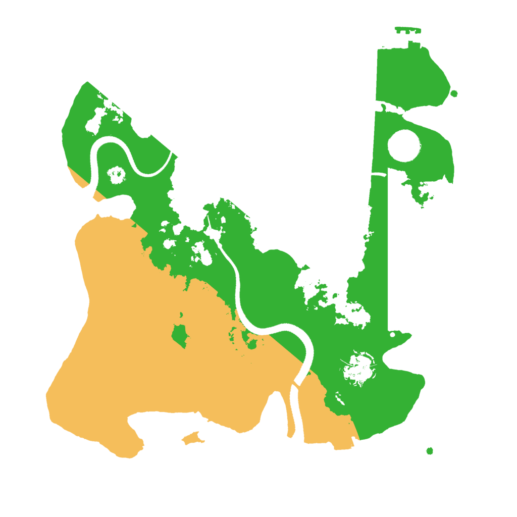 Biome Rust Map: Procedural Map, Size: 3000, Seed: 786271885