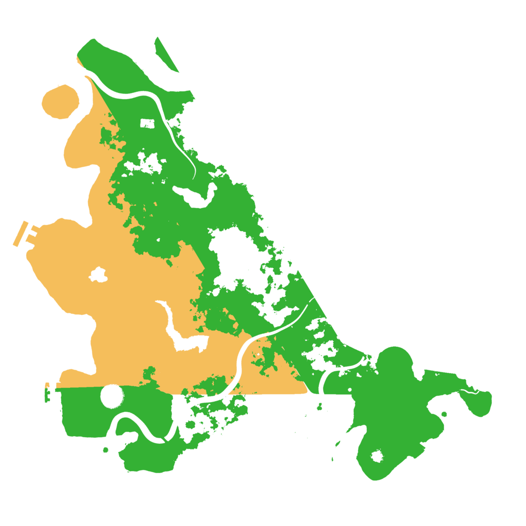 Biome Rust Map: Procedural Map, Size: 4000, Seed: 9559551