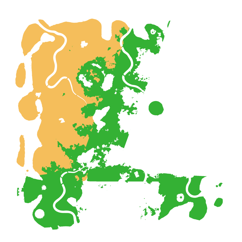 Biome Rust Map: Procedural Map, Size: 4500, Seed: 1677577491