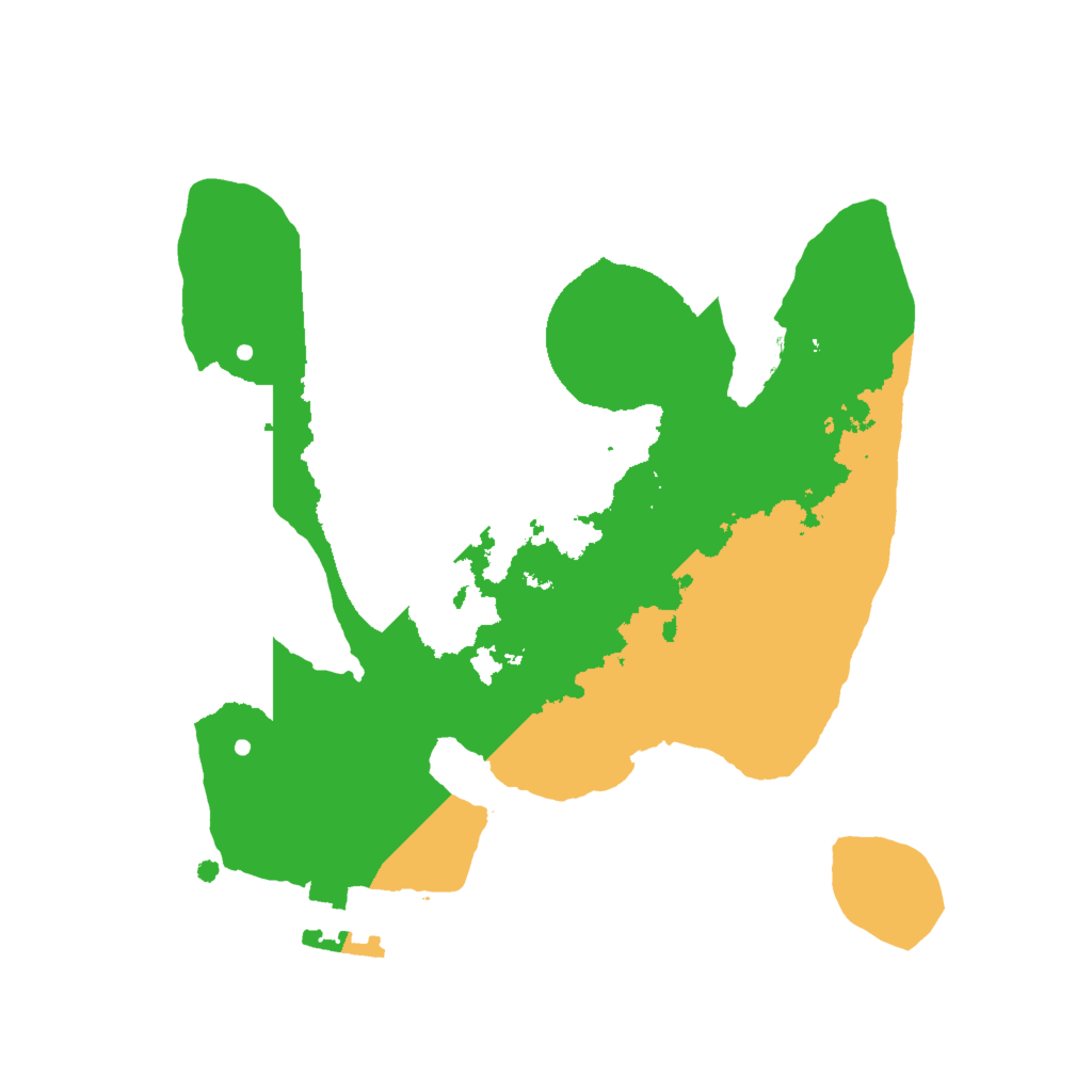 Biome Rust Map: Procedural Map, Size: 2000, Seed: 766141499