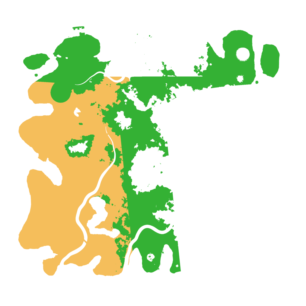 Biome Rust Map: Procedural Map, Size: 4000, Seed: 3100350