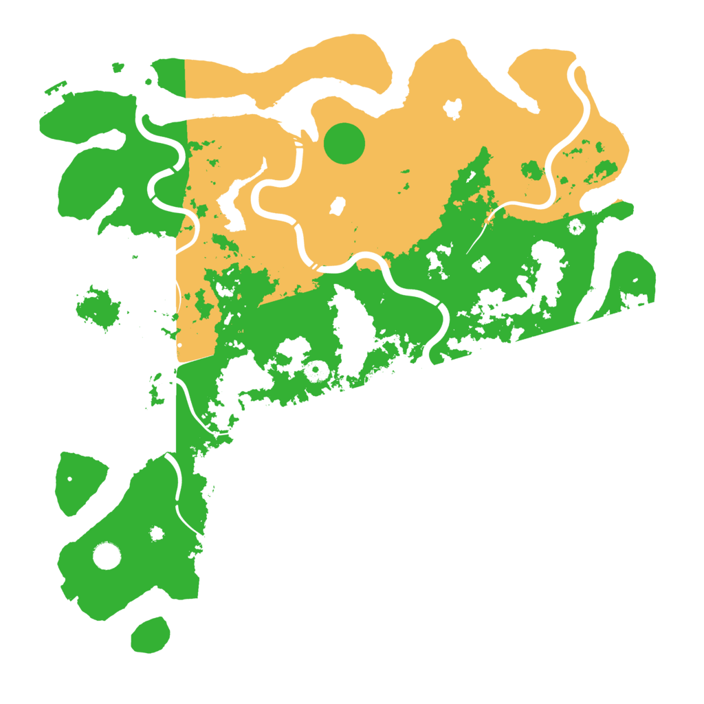 Biome Rust Map: Procedural Map, Size: 4500, Seed: 11122000