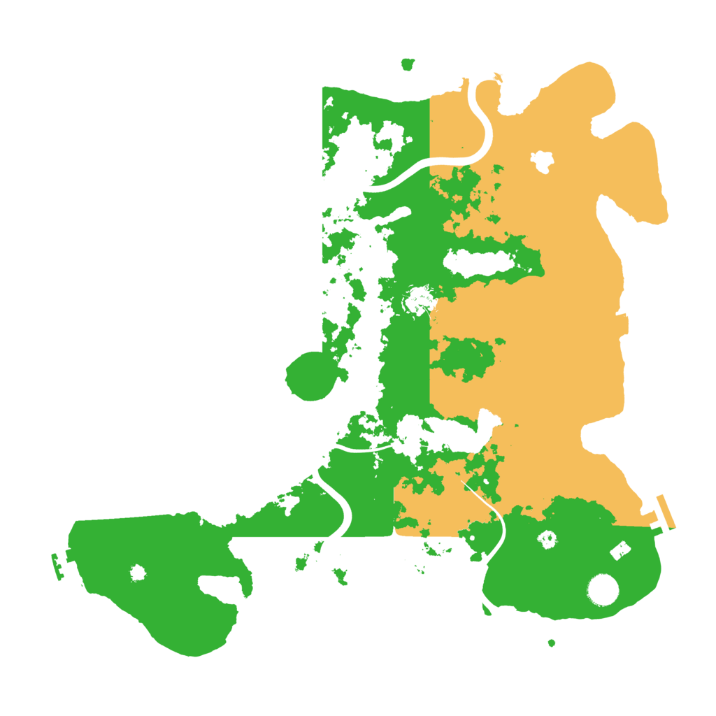 Biome Rust Map: Procedural Map, Size: 4000, Seed: 648251